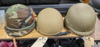 (3) Helmets