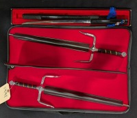 Martial Arts Sais & Knife