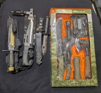 Knives & Camping Tool Set