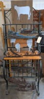 Bakers Rack & Decor
