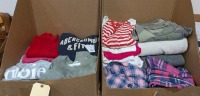 (2) Ctns Abercrombie & Fitch Clothing