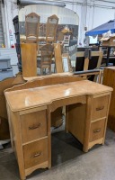 Deco Waterfall Vanity & Mirror