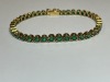 18K Gold & Emerald Tennis Bracelet (Pompano Beach, FL) - 7