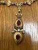 18KY, Ruby & Diamond Necklace (Pompano Beach, FL)