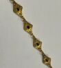 18KY, Blue Sapphire & Diamond Bracelet (Pompano Beach, FL)