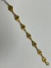 18KY, Blue Sapphire & Diamond Bracelet (Pompano Beach, FL) - 2