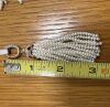 18KR, Blue Sapphire, Pearl & Diamond Tassel Earrings (Pompano Beach, FL) - 2