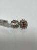 18KW, Ruby & Diamond Earrings (Pompano Beach, FL) - 6