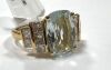 18KY, Aquamarine & Diamond Cocktail Ring (Pompano Beach, FL) - 2