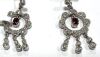 18KW, Ruby & Diamond Earrings (Pompano Beach, FL)
