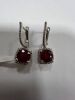 18KY, Ruby & Diamond Earrings (Pompano Beach, FL) - 7
