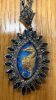 Arto Karaman 24KY Plated, Sapphire & Diamond Pendant w/ Chain (Pompano Beach, FL) - 2