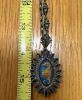 Arto Karaman 24KY Plated, Sapphire & Diamond Pendant w/ Chain (Pompano Beach, FL) - 4