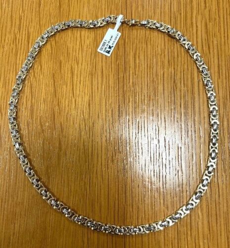 14K Two-Tone Byzantine Link Necklace (Pompano Beach, FL)