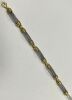 18K Two-Tone Twisted-Link Bracelet (Pompano Beach, FL) - 3