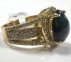 18KY,Opal & Diamond Ring (Pompano Beach, FL)