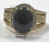 18KY,Opal & Diamond Ring (Pompano Beach, FL) - 2