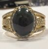 18KY,Opal & Diamond Ring (Pompano Beach, FL) - 4