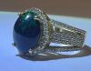 18KY,Opal & Diamond Ring (Pompano Beach, FL) - 7