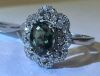 18KW, Topaz & Diamond Ring (Pompano Beach, FL) - 4