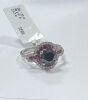 18KW, Ruby, Black & Clear Diamond Ring (Pompano Beach, FL) - 5