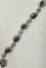 18KW, Blue Star Sapphire & Diamond Bracelet (Pompano Beach, FL) - 4