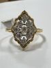18KY & Diamond Cluster Ring (Pompano Beach, FL)