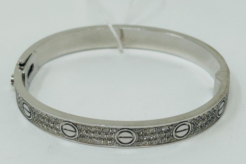 Cartier Gold & Diamond "Love" Bracelet (Dayton, NJ)