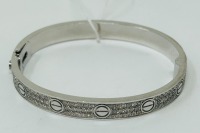 Cartier Gold & Diamond "Love" Bracelet (Dayton, NJ)