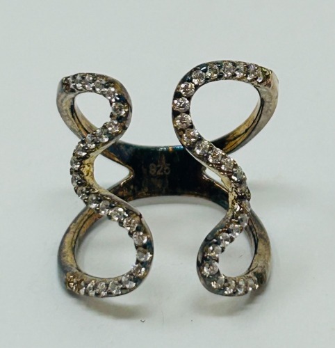 Silver Ring & 14K Gold & Diamond Bracelet (Dayton, NJ)