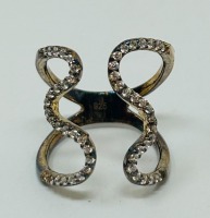 Silver Ring & 14K Gold & Diamond Bracelet (Dayton, NJ)