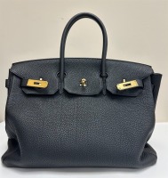 Hermes Noir Togo Birkin Handbag (Dayton, NJ)