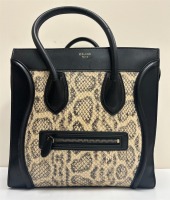 Celine Python Luggage Tote (Dayton, NJ)