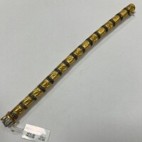 Kurtulan 24K Gold, Silver & Diamond Bracelet (Pompano Beach, FL)