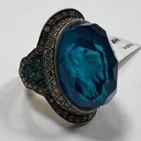 Arto Karaman 24K Gold, Silver & Diamond Ring (Pompano Beach, FL)