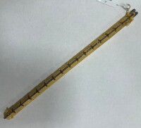24K Gold, Silver & Diamond Bracelet (Pompano Beach, FL)