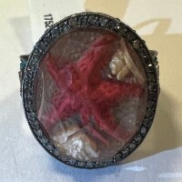 Arto Karaman 24K Gold, Silver & Diamond Ring (Pompano Beach, FL)