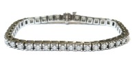 14K Gold & Diamond Tennis Bracelet (Pompano Beach, FL)