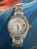 Rolex Stainless Sky Dweller Watch (Riverside, CA)