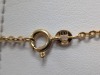 14K Yellow Gold Necklace w/ Tigers Eye - 4