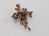 14K Yellow Gold Pearl Brooch/Pin - 5
