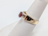 14K Gold Garnet Ring - 2