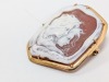 18K Yellow Gold Cameo Brooch/Pendant - 2