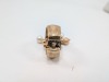14K Yellow Gold Clip On Earrings w/ Faux Pearls - 5