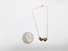 14K Yellow Gold Double Heart "M" Monogrammed Bracelet - 5