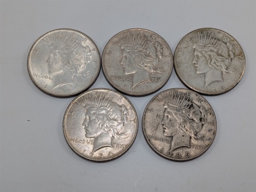 (5) U.S. Peace $1