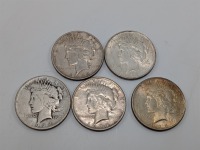 (5) U.S. Peace $1
