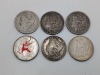 (6) U.S. $1 Morgans