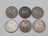 (6) U.S. $1 Morgans - 2