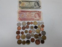 Foreign Coins & Paper Notes